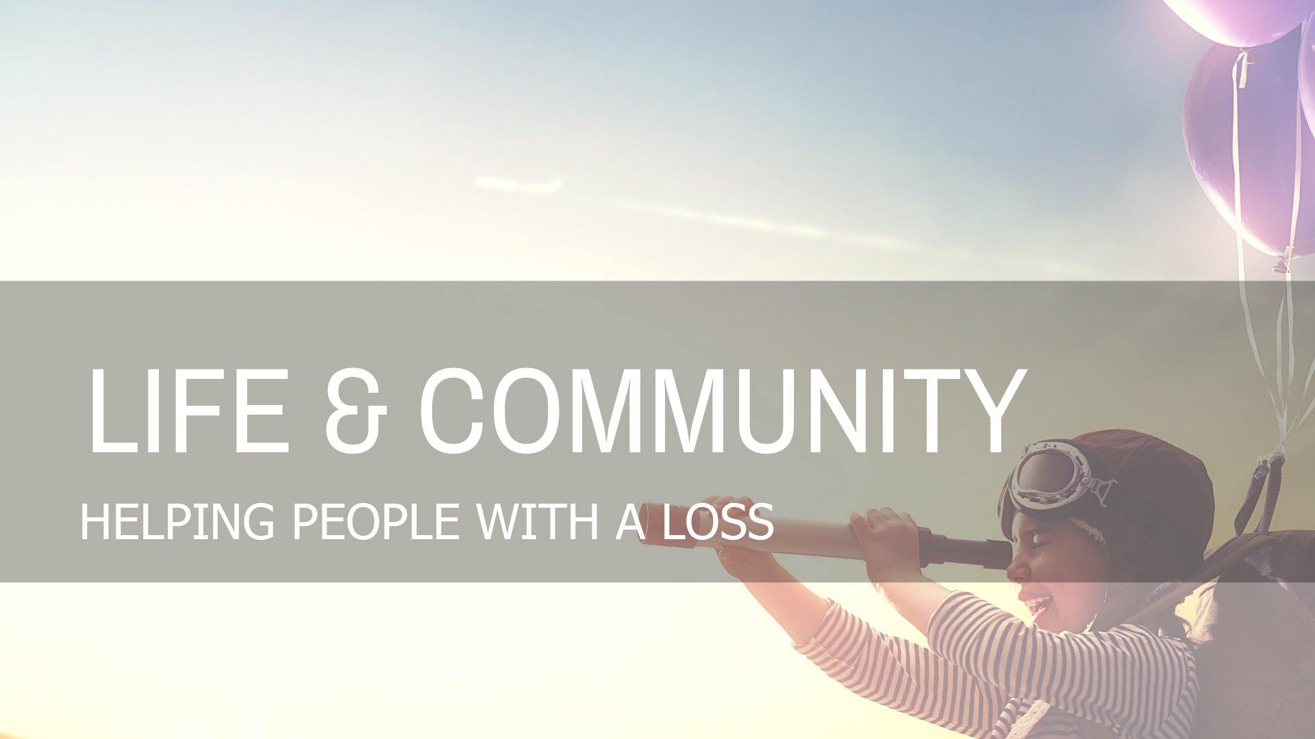 Helping People With A Loss