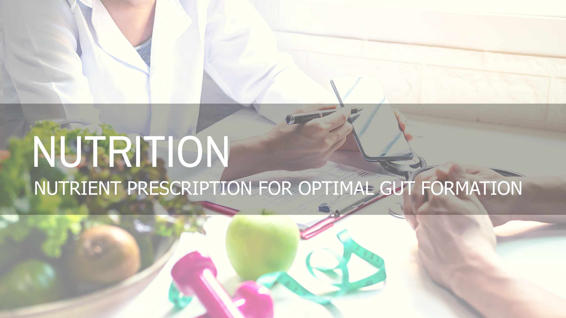Gut Health | Nutrient Prescription for Optimal Gut Formation Through Food