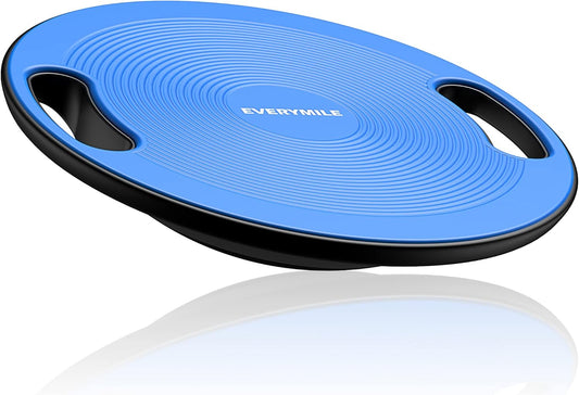 Wobble Balance Board, Exercise Balance Stability Trainer Portable Balance Board with Handle for Workout Core Trainer Physical Therapy & Gym