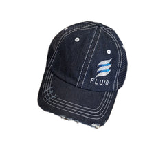 Blue Distressed Baseball cap