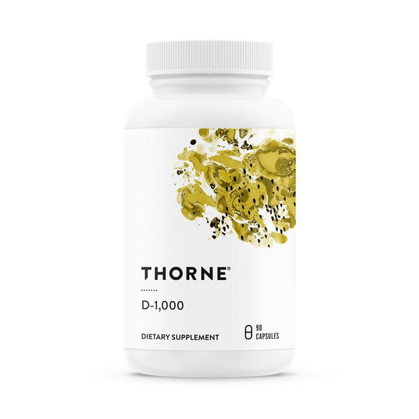 Thorne Vitamin D-1,000 - Fluid Health and Fitness